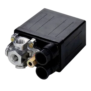 

Automatic Heavy Duty Safety Air Compressor Universal Accessories Dual Holes Regulator Replacement Pressure Control Switch Pump