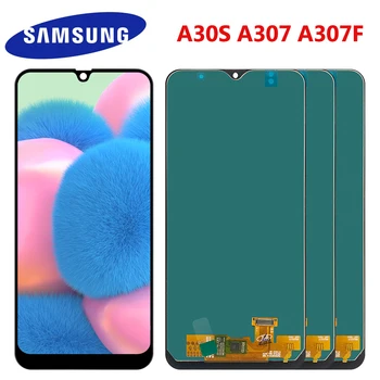 

For Samsung galaxy A30s LCD A307F A307FN A307G A307GN A307YN LCD Display Touch Screen Digitizer Assembly For Samsung A30S lcd