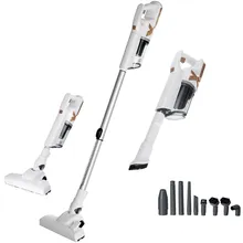 Handheld Wireless Vacuum Cleaner High Power Strong Suction Dust Collector Sweeper Mopping 2 In 1 Cleaning Machine For Home Car