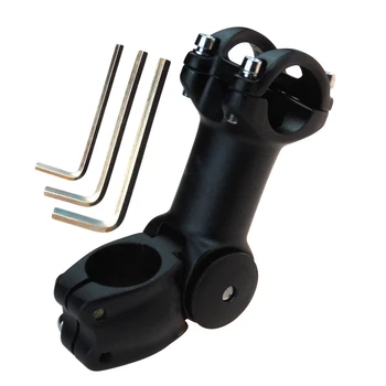 

Bicycle Mountain Bike Aluminum Alloy Adjustable Handle Riser Combustible Stem Bicycle Front Fork Extender Bicycle Handle Lifting