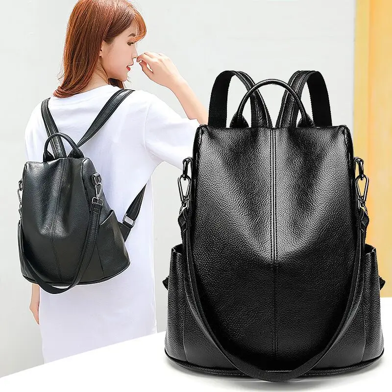 

Multi-function Mummy bag anti-theft backpack fashion luxury backpack wild shoulder bag stroller accessories