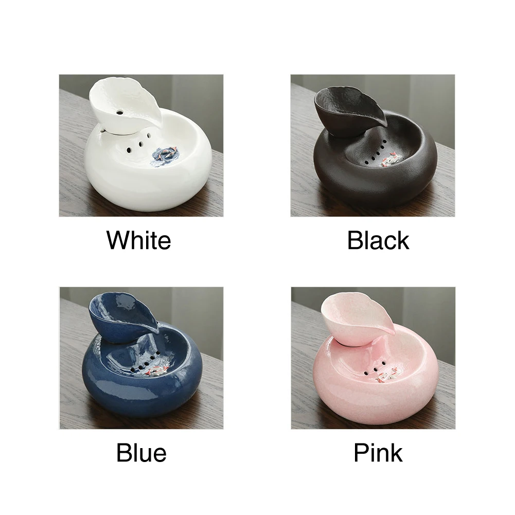 Water Feeder Quiet Smart Drinking Automatic Circulating Pet Supplies Cats Filter Fountain Ceramic Large Capacity Easy Clean
