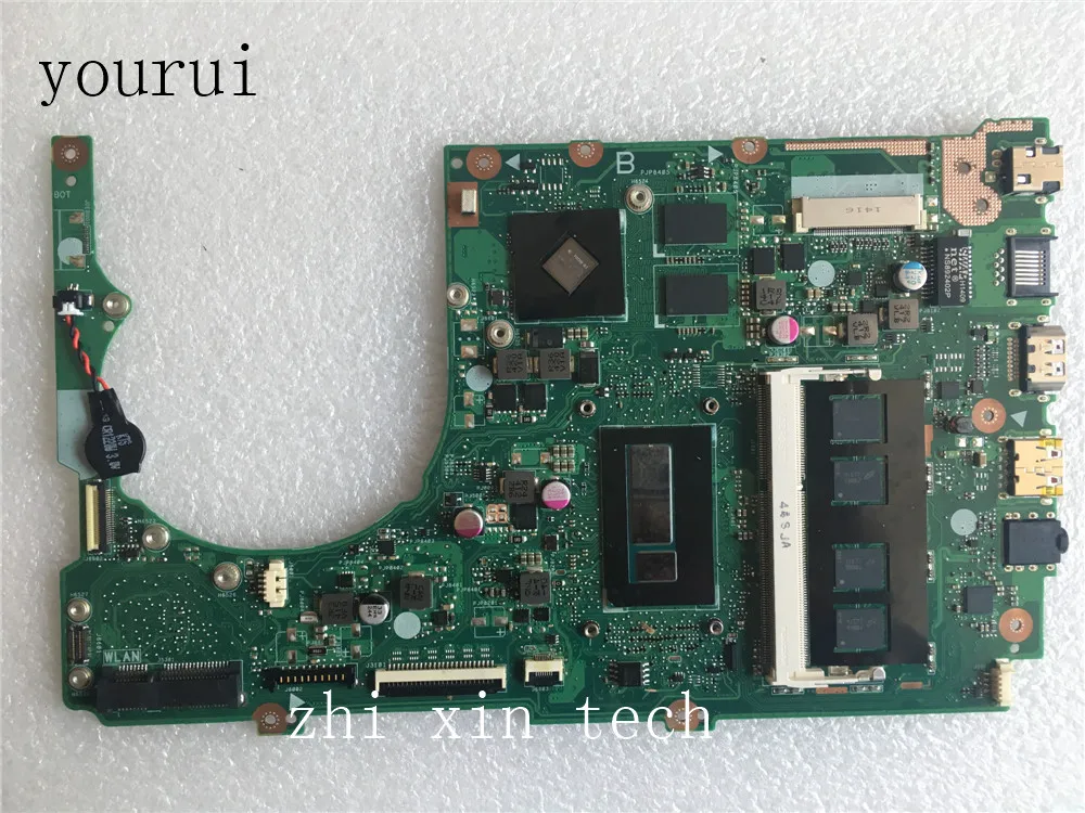 Yourui для ASUS S301LA материнская плата для ноутбука REV 2,2 с процессором i7-4500u тест ОК