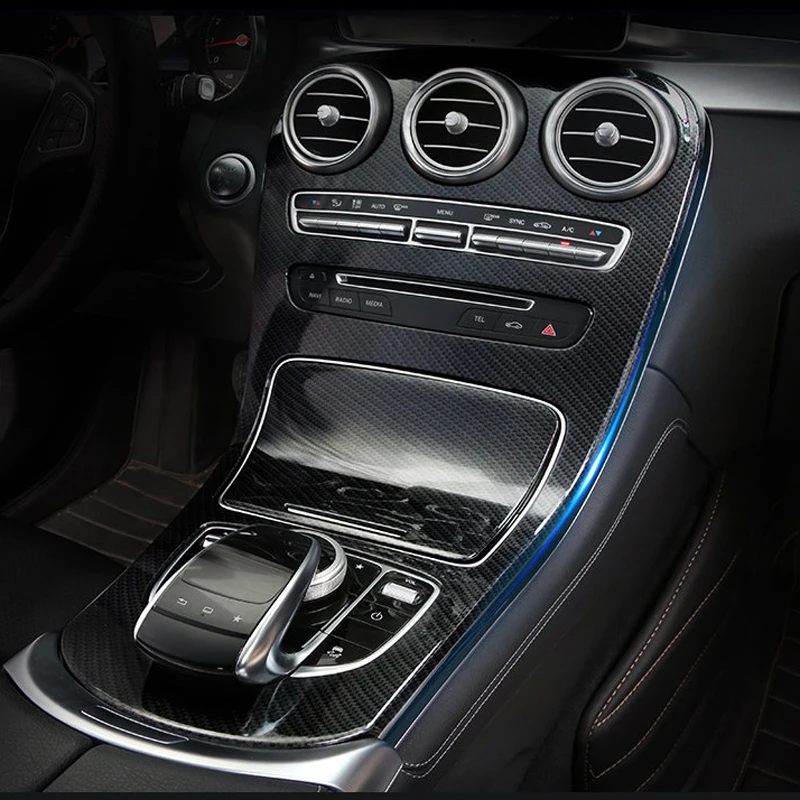 Стикеры для автомобиля из углеродного волокна Mercedes Benz GLC X253 W205 модификация