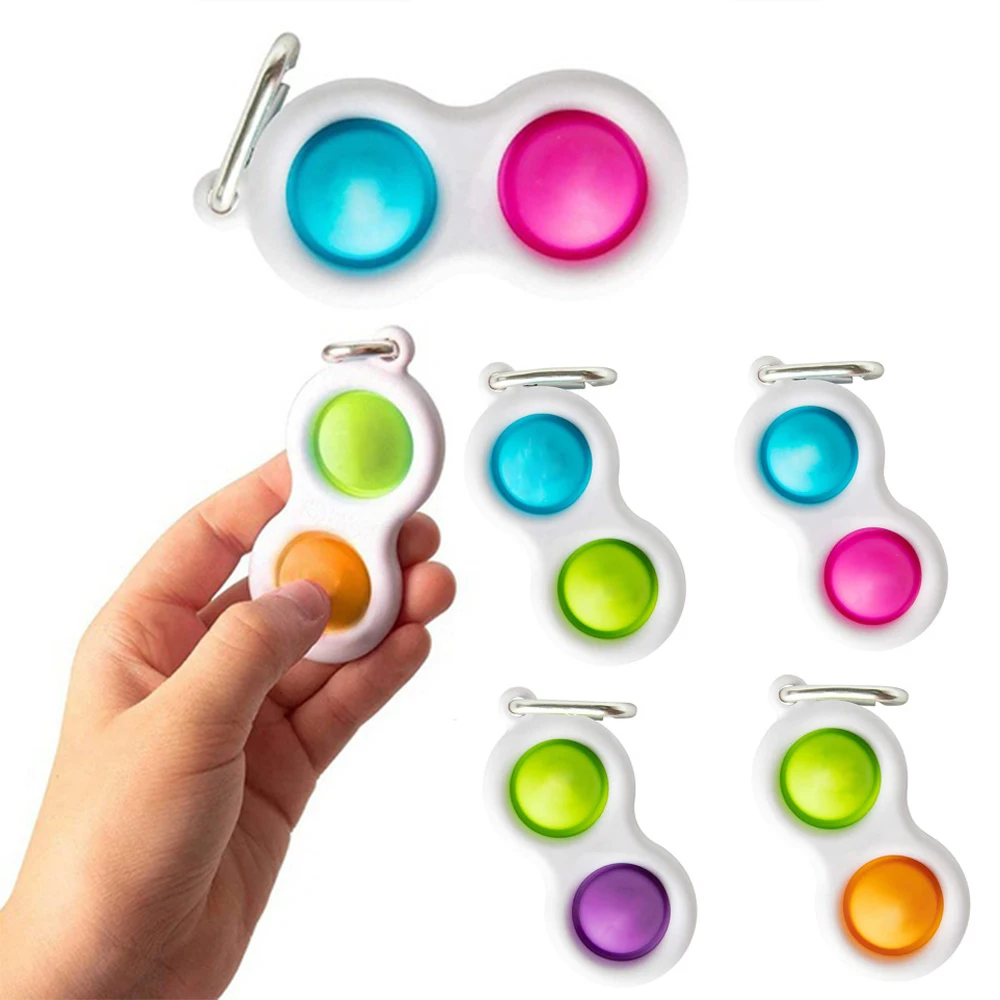Fidget Simple Dimple Toy Stress Relief Hand Fidget Toys Fat Brain Toys Educational Autism