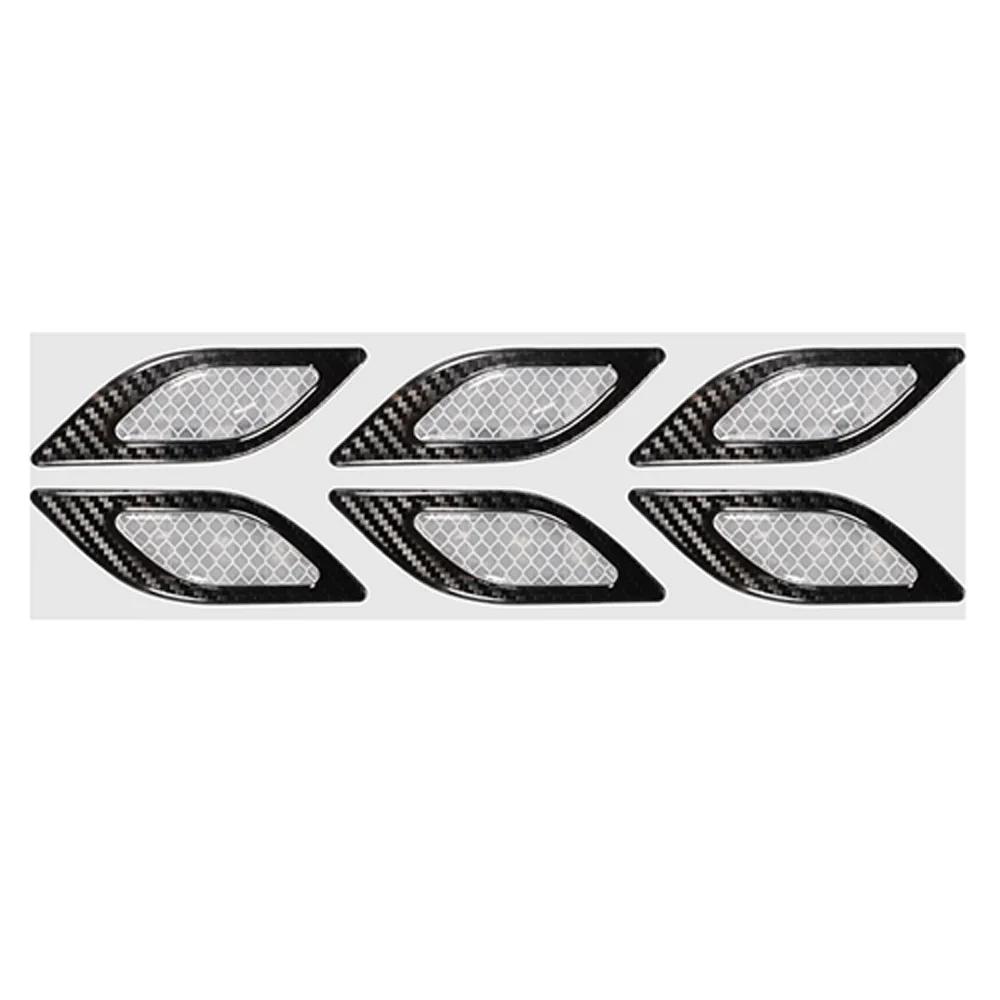 

Accessories Reflective Strips Truck 6Pcs Fender Body Decals Anti-Scratch