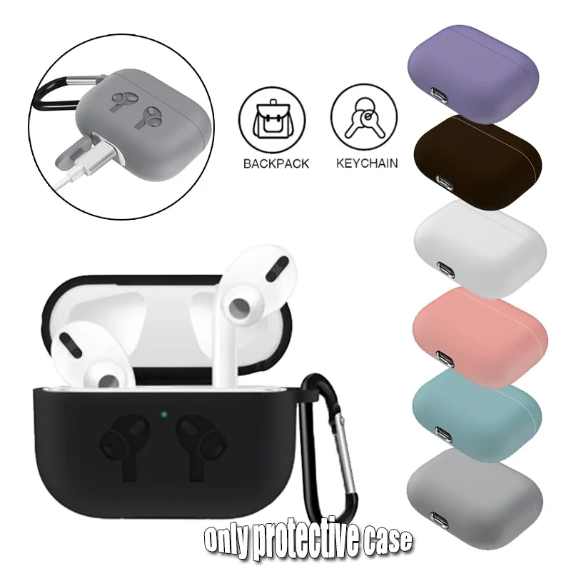 Oordopjes Hoesjes For AirPods Pro Wirless Earphones Etui For Airpodspro Wireless Headphones Headset Ecouteur Sans Fil Coque