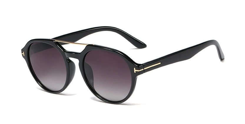45970 ретро круглые мужские Солнцезащитные очки женские модные UV400 очки