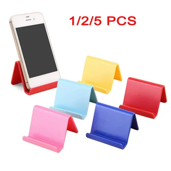 

1/2/5 Pcs Fixed Holder Mobile Phone Holder Phone Candy Stand Tool Mini Portable Fixed Holder Home Desktop Car Supplies