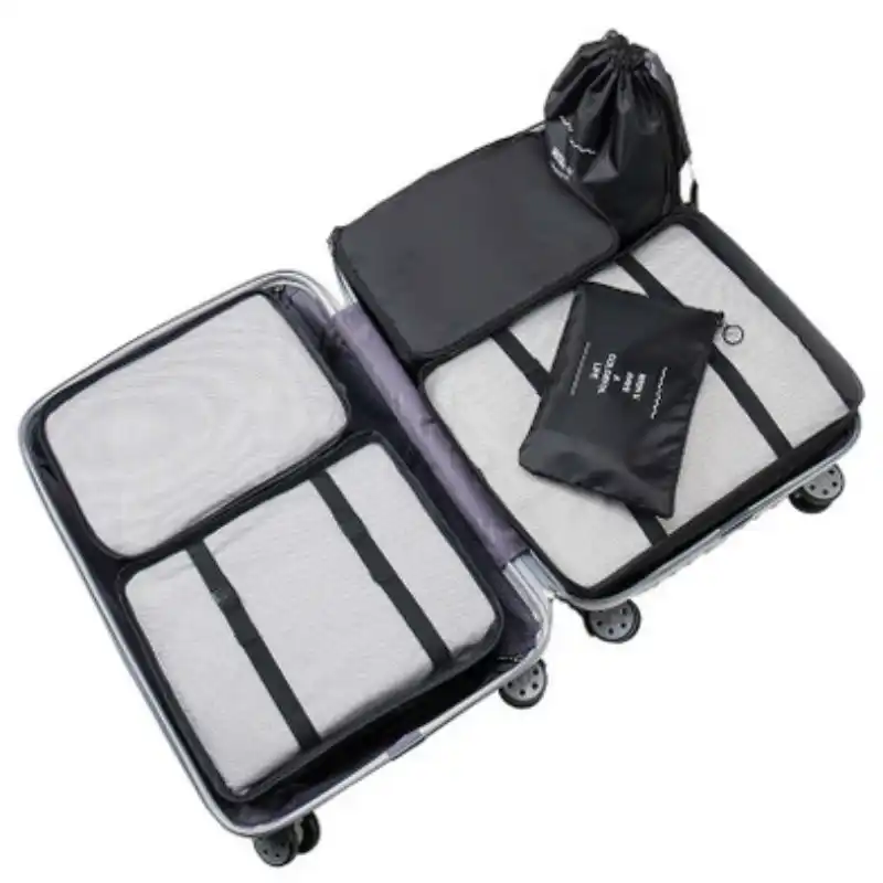hanging suitcase organizer