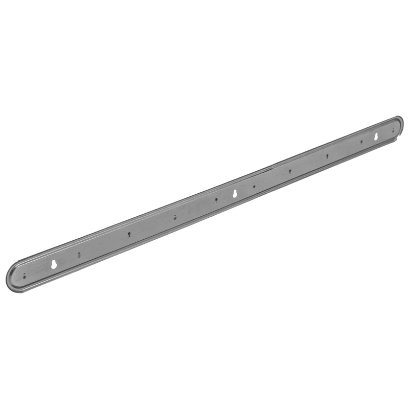24" Long Wall Mount Stainless Steel 10 Hangers Hook for Towl Bag Clothes