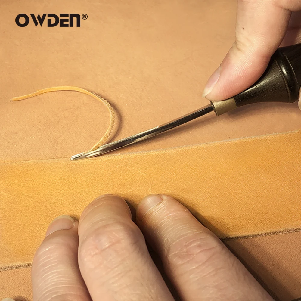 OWDEN инструмент для кожевенного ремесла склеивания кожи сделай сам острый