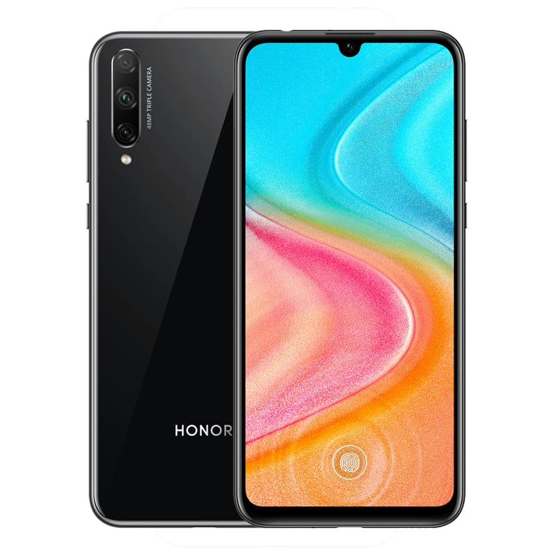 Мобильный телефон Honor 20 Lite, 6,3 дюймов, 4 Гб+ 64 ГБ, Восьмиядерный процессор Kirin 710F, Android 9,0, МП, смартфон с отпечатком пальца