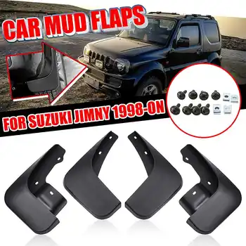 

Mud Flaps For Suzuki Jimny 1998 1999 2000 2001 2002 2003 2004-On Fender Splash Guards Mudguards Mudflaps Car Accessories