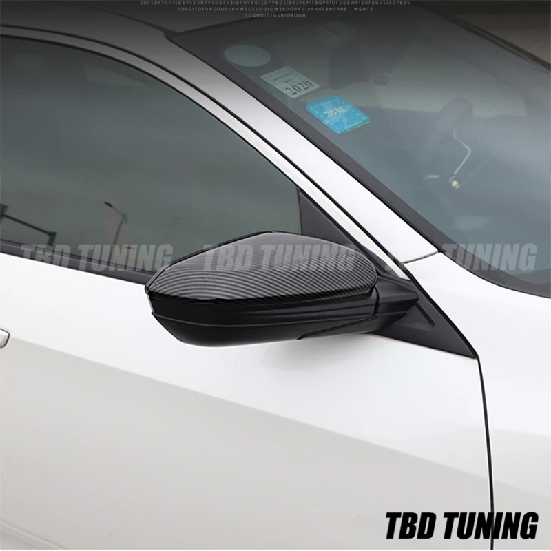 

Carbon Look Replacement Style Mirror Cover For Honda Civic Insight Crid 2016 2017-2019 Rear Side View Mirror Cover