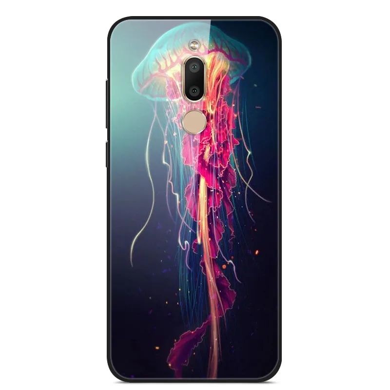 Чехол из закаленного стекла для Meizu note 9, мягкий бампер, 3D принт, чехол для Meizu 16XS X8 15 Lite M8 Lite M6T, стеклянный чехол для телефона - Цвет: 37