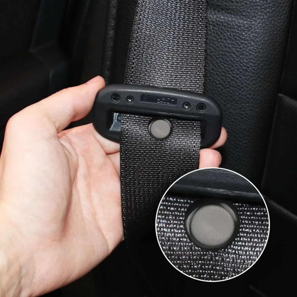 Buckle Clip Car Safety Seat Belt Stopper Spacing Limit Buckle Clip Retainer Seatbelt Stop Button 10Pcs Car Seat Belt Accessories seat belt protection seat belt stopper car seat belt accessory