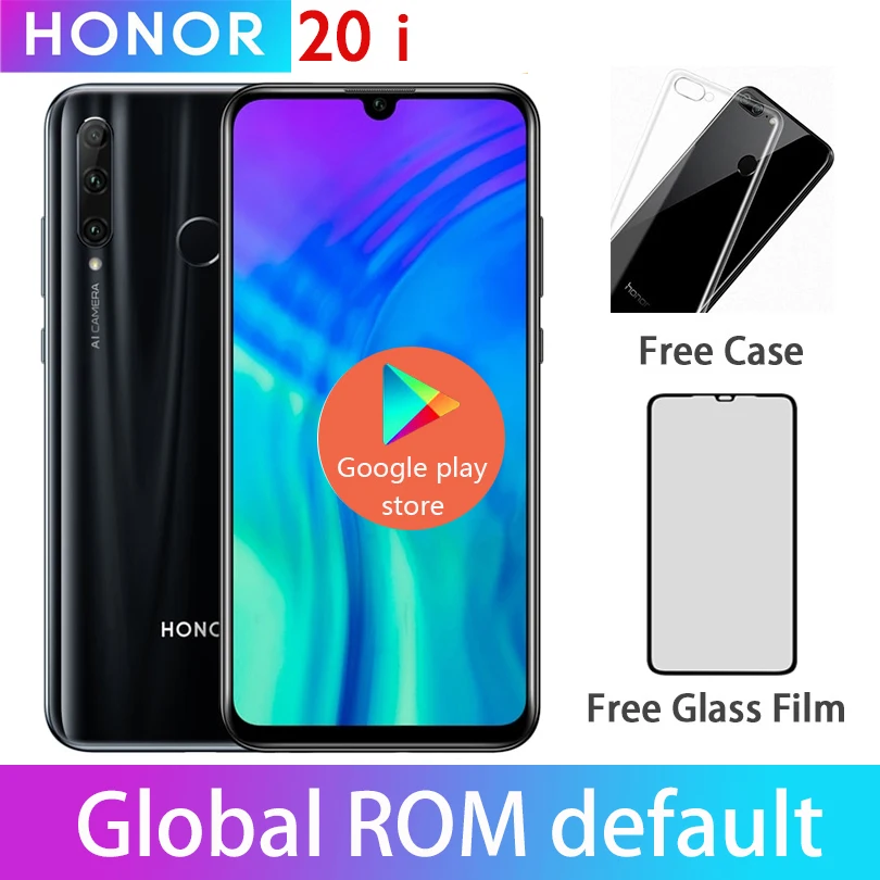 Оригинальный Смартфон HONOR 20i honor 20 i на базе Android 9 0 Восьмиядерный полный экран 6 5