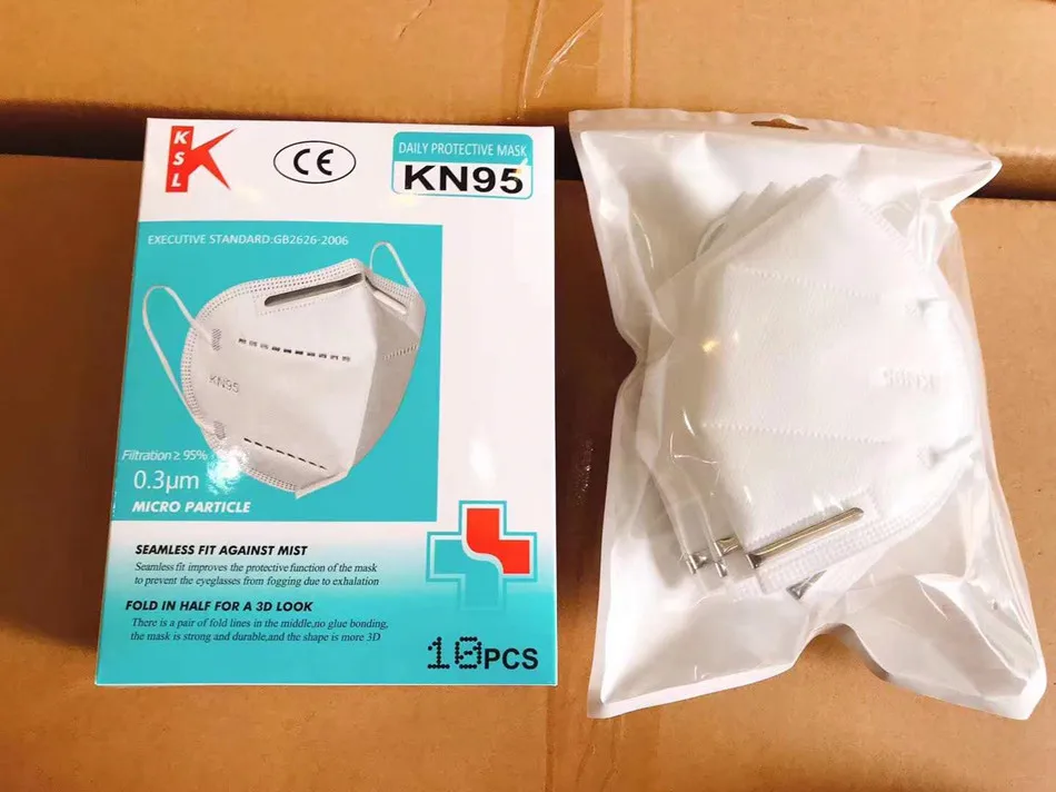 

100/1000pcs KN95 mask CE FDA Face Masks Mouth Cover Filter Dustproof Protective Mask