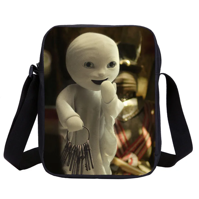 Mini Messenger Bags Boys Girls Cute Funny The Little Ghost Letter 3D Printing Crossbody Bags Kids Sling Bags Handbags Sac A Main - Цвет: DSTCB4076510-S1041