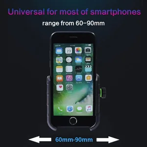 Image 4 - 15W אלחוטי מטען אופנוע טלפון מחזיק לxiaomi iPhone X 8 סמסונג טלפון סוגר מנוע כידון אלחוטי מטען Stand