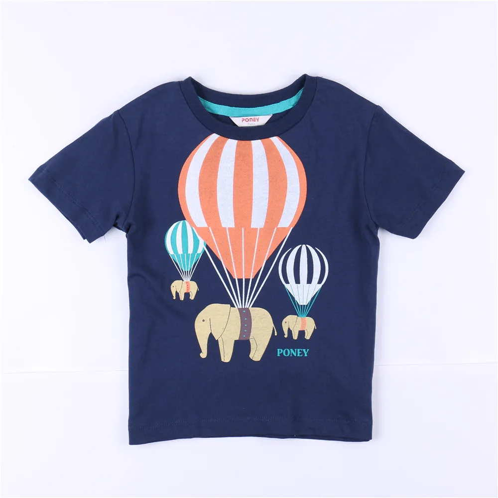 

Childrenswear Summer Wear BOY'S Clothes with Short Sleeves Carter New Style T-shirt Korean-style Base Shirt Children Pure Cotton