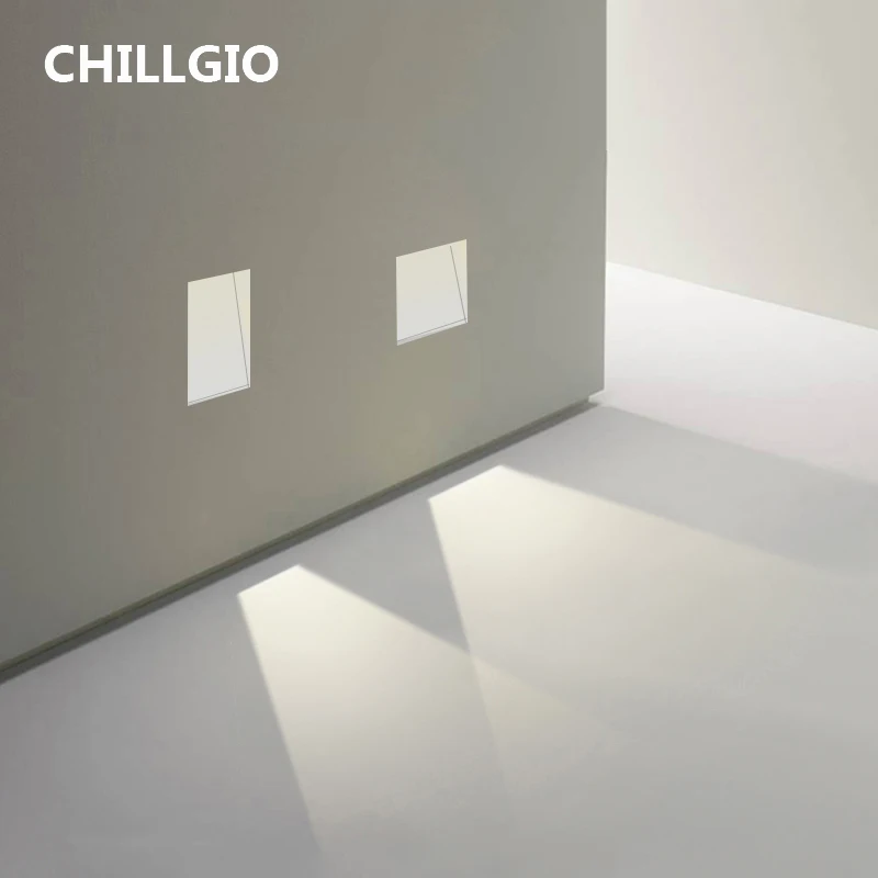 Светильник CHILLGIO для лестницы без тени со съемным датчиком шага светодиодный