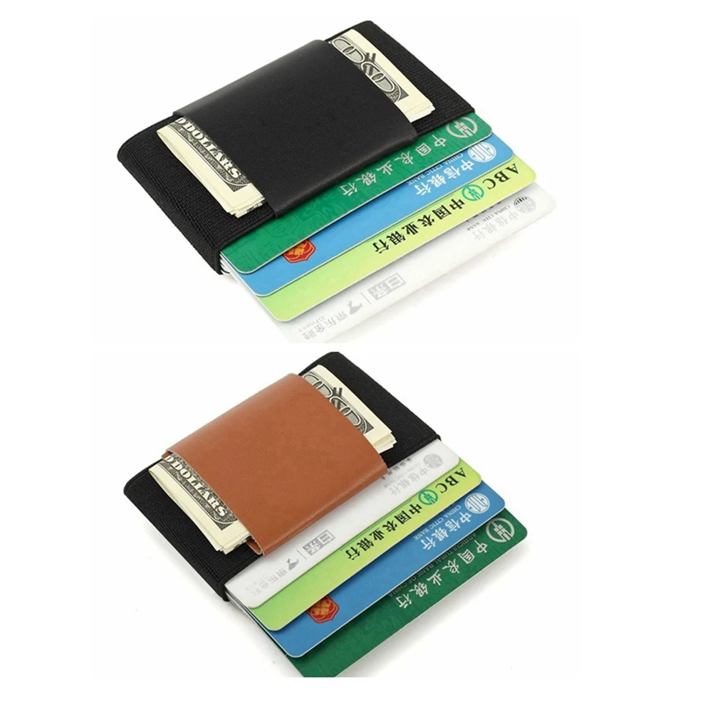 1 Piece Fiber New Small Magic Minimalist Wallet Slim Card Holder