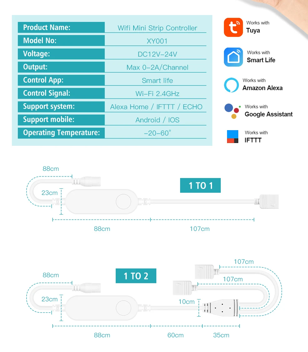 remoto, usb, 5v, funciona com alexa, echo e google