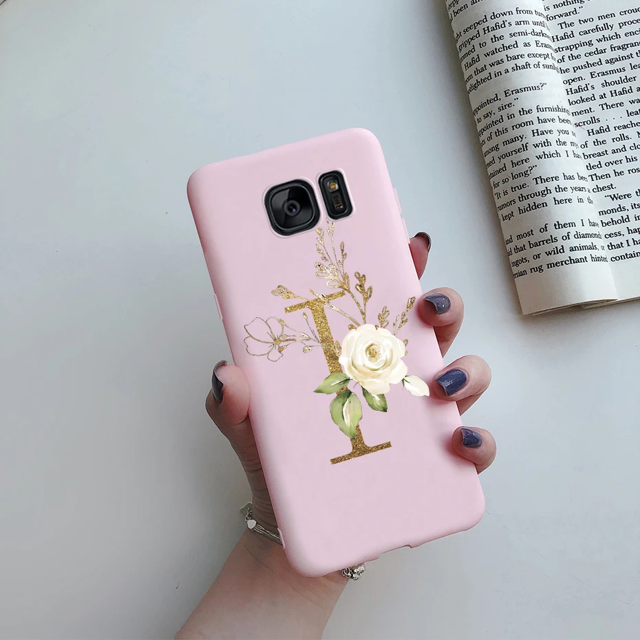 Cute Letters Soft Silicone Phone Case Cover