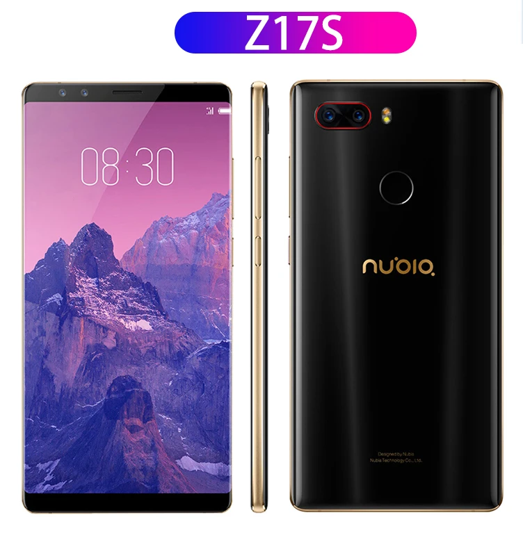 Мобильный телефон Nubia Z17S Z17 S глобальная прошивка 6 ГБ 64 полный экран Восьмиядерный