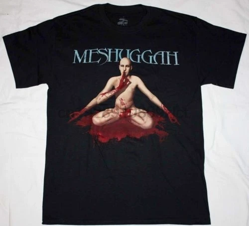 MESHUGGAH OBZEN DJENT Экстремальный Металл SIKTH TESSERACT GOJIRA Новая Черная футболка Летняя
