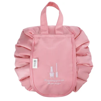 

Drawstring Toiletry Cosmetics Storage Bag Large Capacity Storage Bag Travel Portable Pochette Masque Home Organizer EB50SN