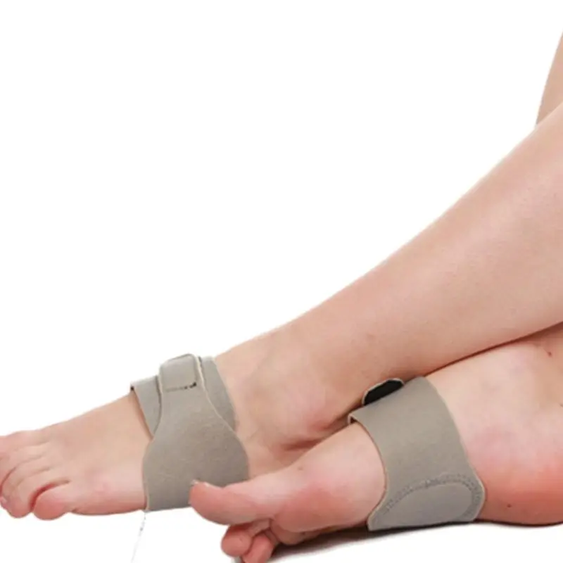 Фиксатор супинатора подошвенный фасциит ортопедический рукав стельки обертывания с гелевыми подушками для мужчин женщин плоскостопие стопы облегчение боли