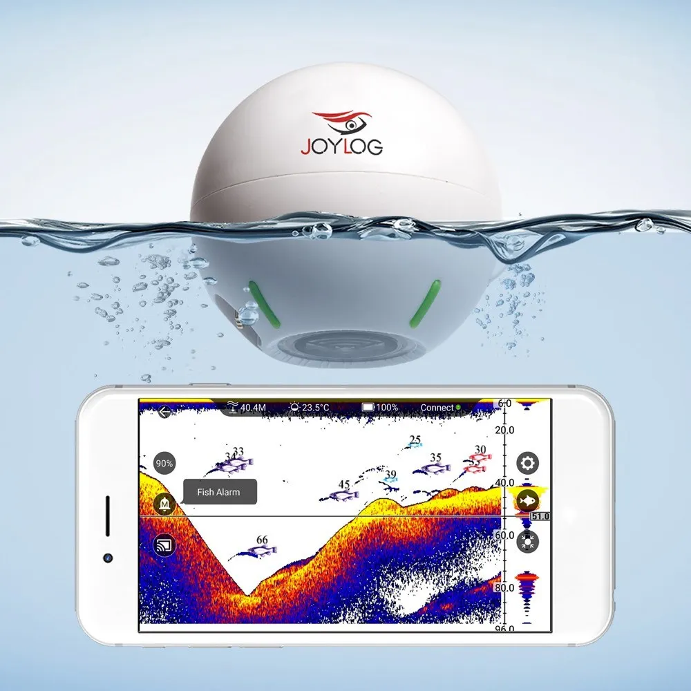 

Portable Intelligent Fish Finder Digital Imaging USB Charging Automatic Start-Stop Wireless Fish Finder