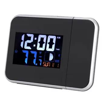 

New Table Alarm Clock Electronic Clock Radio Electronic Alarm Clock Digital Projection Clock for Home Decoration