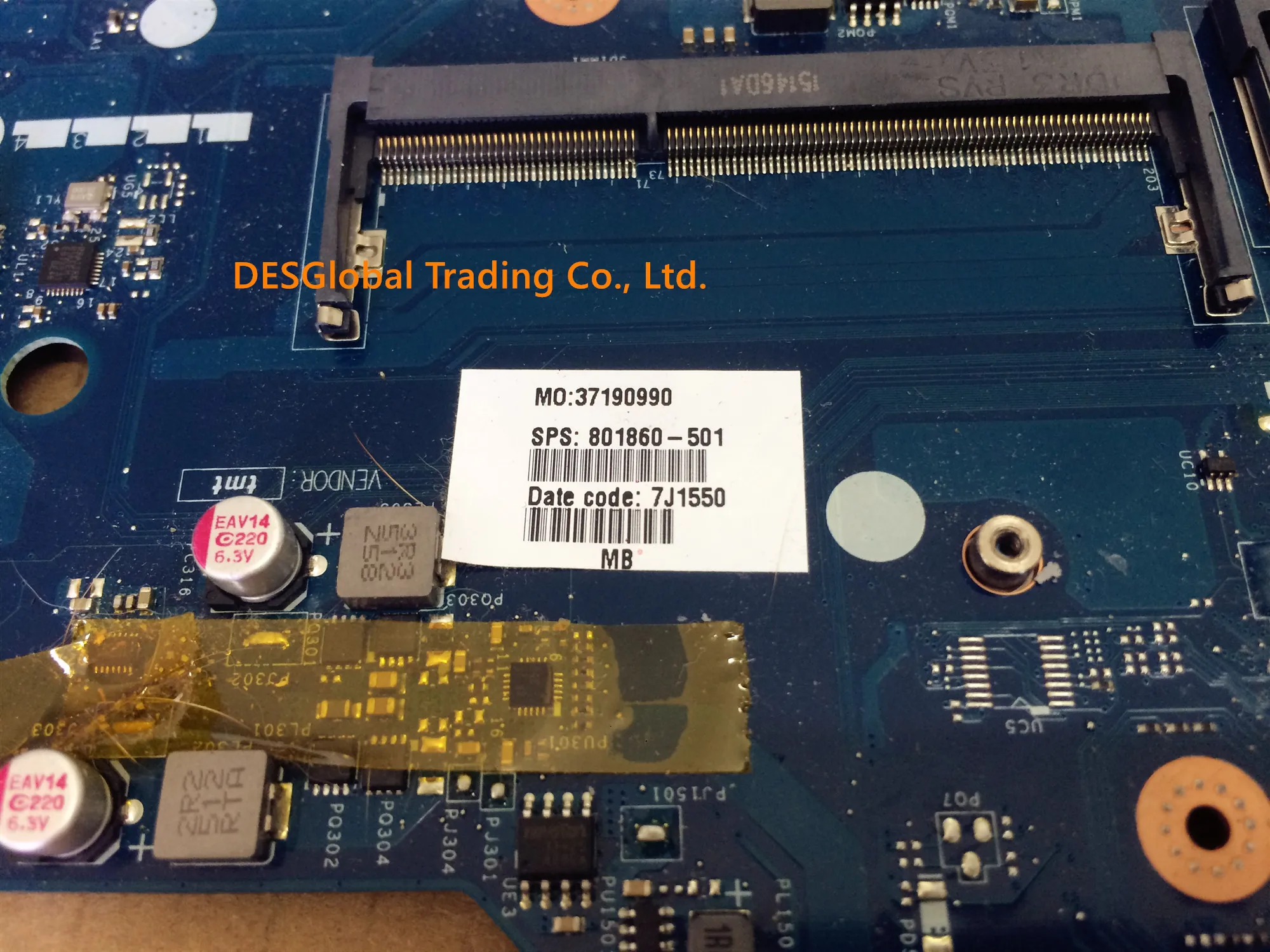 lower price  Mainboard FOR HP 15R 15-R210DX 15-R 250 Laptop Motherboard AS056 LA-B972P DDR3L 801860-501 SR23Z i3