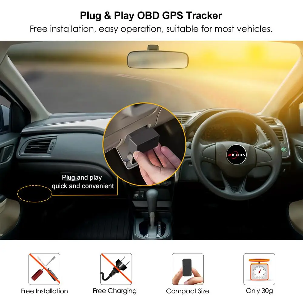 MV22 установка gps трекер OBD интерфейс Plug& Play OBD Автомобильный gps трекер Plug Out сигнализация бесплатное приложение мини gps автомобиль гео-забор