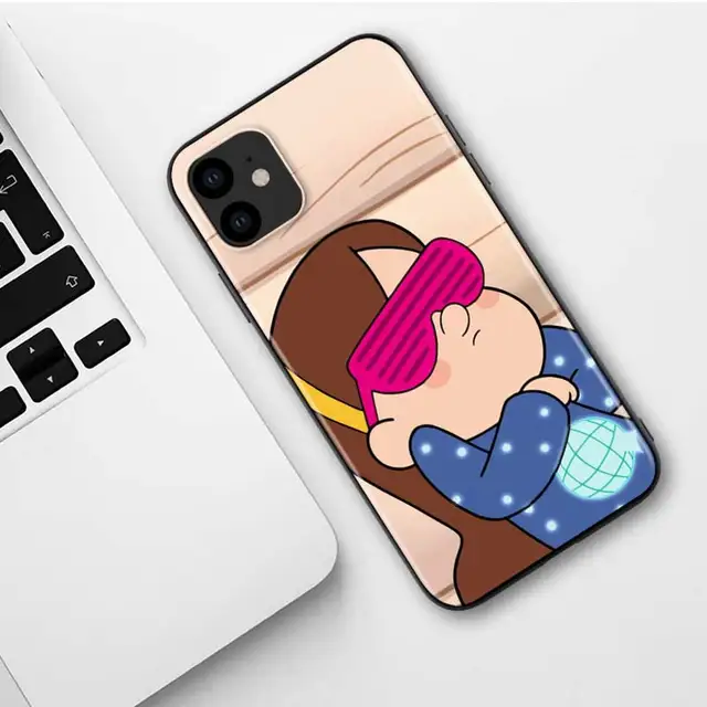 Best friend cute Shockproof Cover For Apple iPhone 12 11 SE XS XR X 7 8 6 5 S mini Plus Pro MAX 2020 Black Phone Case Style 08