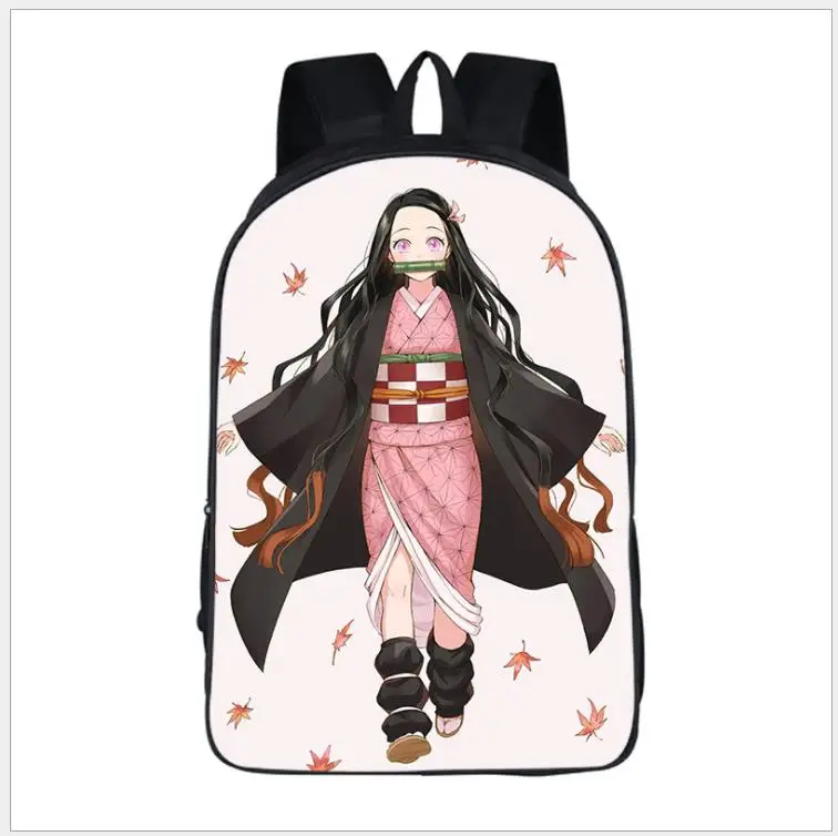 Аниме Kimetsu no Yaiba Рюкзак Мода Сюрприз подарок путешествия рюкзак студентов мальчиков девочек школьная сумка Школьный ранец - Цвет: as pictures