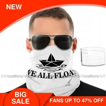 

Clown Terror Mouth Face Mask We All Float Facial Mask Lovely for Adult with Filters Fashion Mask