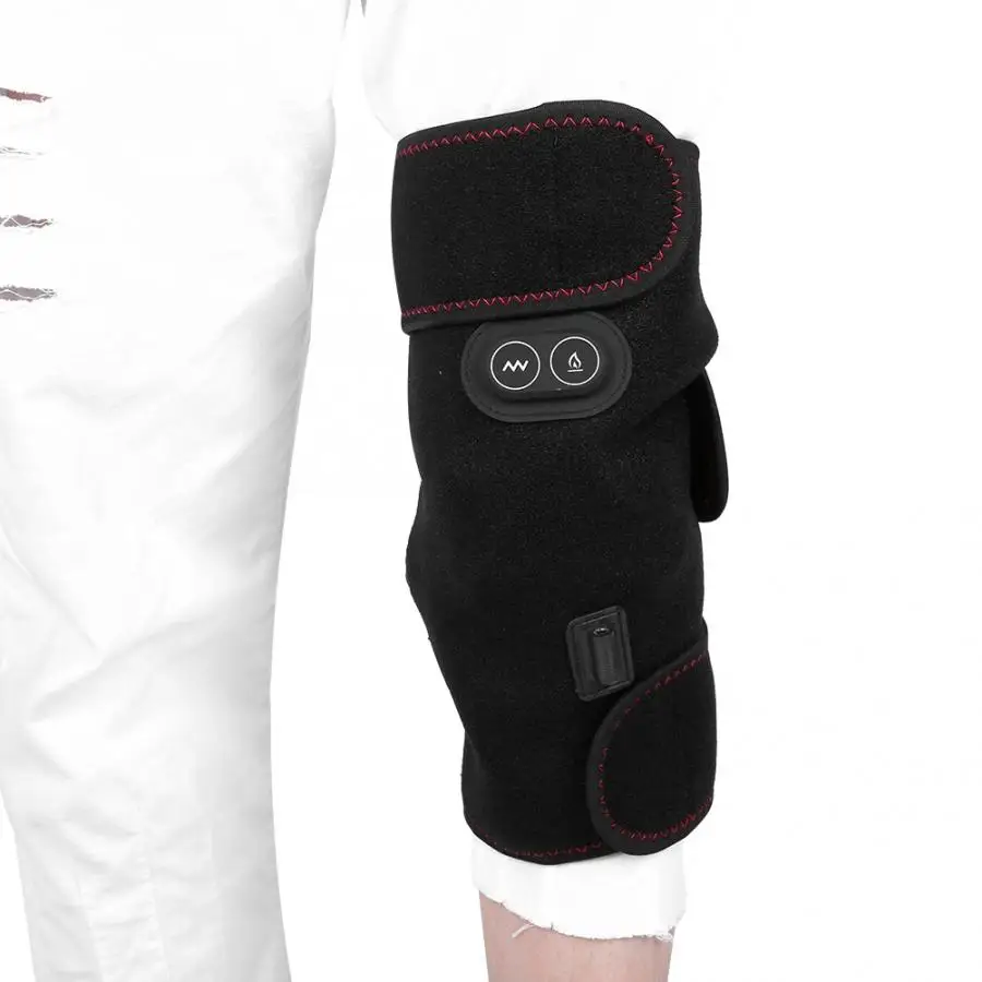 Electric Heated Knee Heat Therapy Wrap Brace Belt Heating Pad Pain