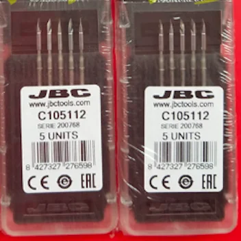 JBC оригинальные ПАЯЛЬНЫЕ НАКОНЕЧНИКИ C105-112 конический картридж