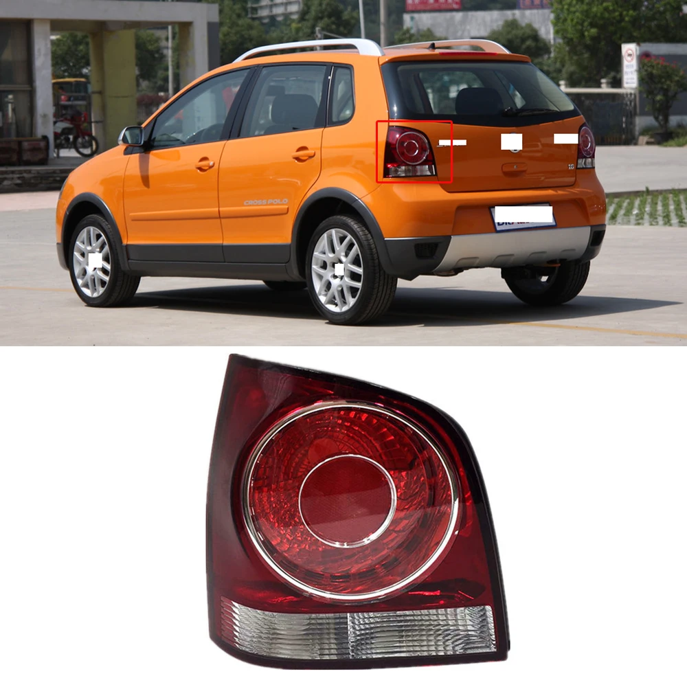 CAPQX 1pcs For POLO Hatchback 06-09 with circuit board Rear Bumper tail light Brake warning Parking stop lamp Taillight Taillamp |