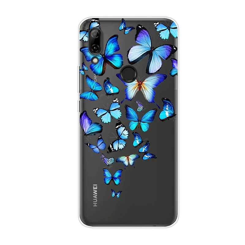 Для huawei P Smart Z чехол для телефона 6,5" тонкий окрашенный Мягкий ТПУ силиконовый милый задний Чехол для huawei P SmartZ защитный чехол - Цвет: 56