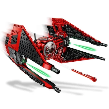 

Star Toys Wars Resistance Major Vonregs TIE Fighter 75240 Building Blocks Model Kit With Mini Figures Toys For Kids Child Gift