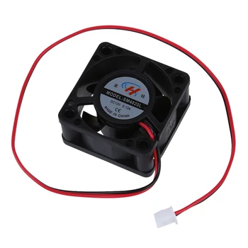

12V DC 40mm 20mm 2 Wire Computer PC CPU Cooling Case Fan