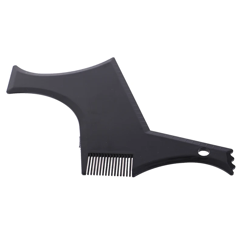Hair Beard Comb for Men Beard Styling Template Stencil Lightweight and Flexible Fits All-In-One Beard Shaping Tool