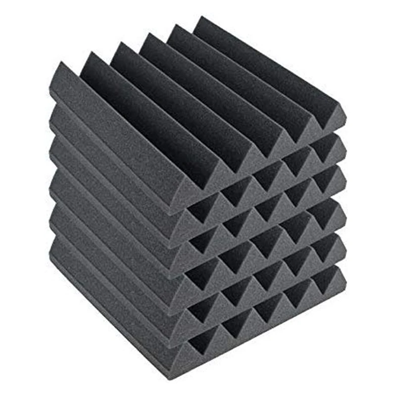

Super sell-Soundproofing Foam Wedge Acoustic Wall Panels Tiles Studio Foam Sound Proof Padding Wedge Sound Dampening Foam perfec