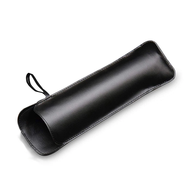 DMBRELLA автоматический мужской трехсложный Зонт с деревянной ручкой черное покрытие солнечные складные зонты 10 к ветрозащитный зонтик DM144 - Цвет: Feather Bag